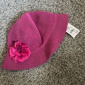 Cato Fuchsia Knit Hat
